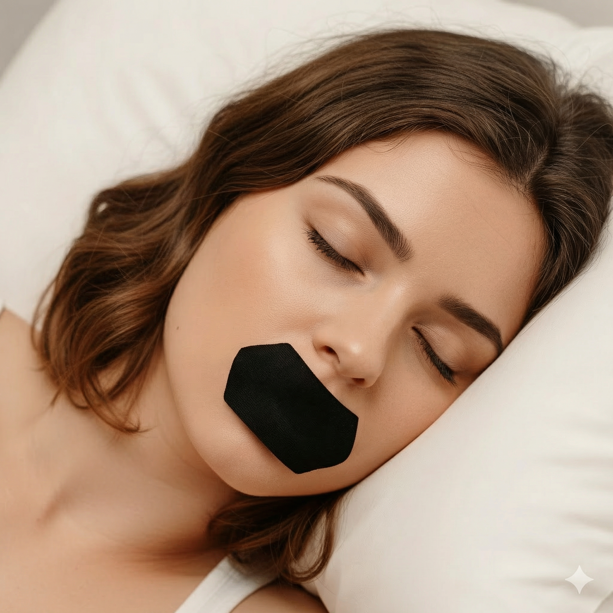 livocalma™ - Cinta Bucal Suave para Respiración Nasal Nocturna y Sueño Profundo